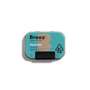 BREEZ - BREEZ: ROYAL MINT TINS (HYBRID, 100 MG THC)