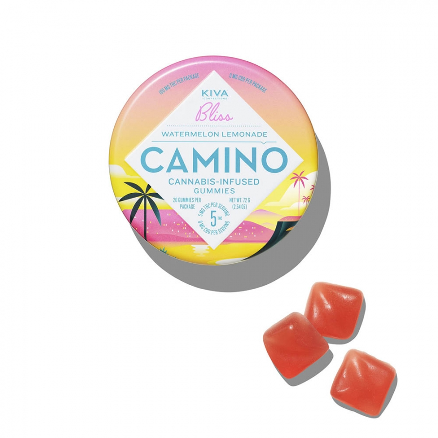 Camino Watermelon Lemonade Gummies 100mg Paramount Di...