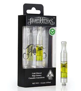 Heavy Hitters - Heavy Hitters Cartridge 1g Durban Poison 