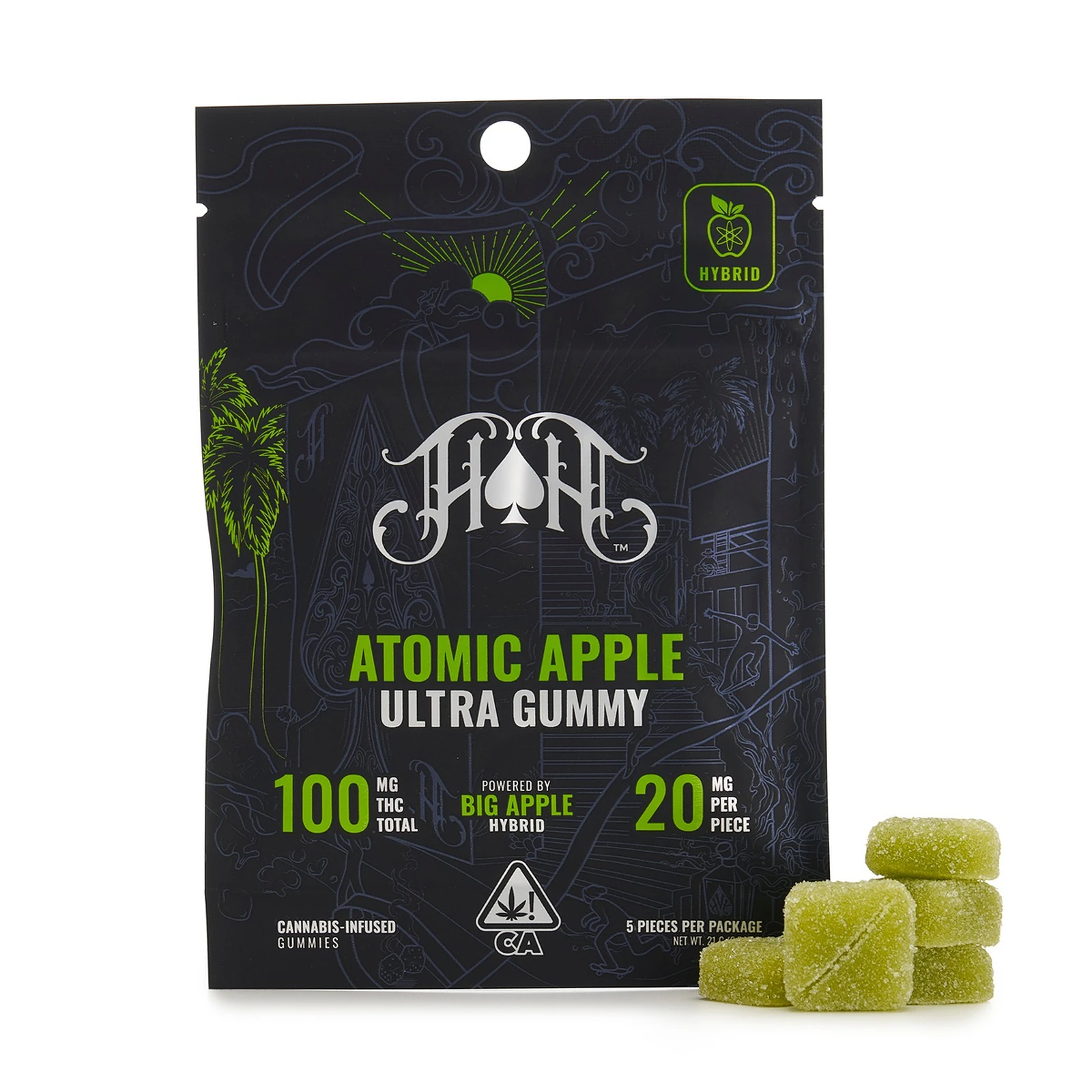 Heavy Hitters - Heavy Hitters Gummies Atomic Apple Main Image