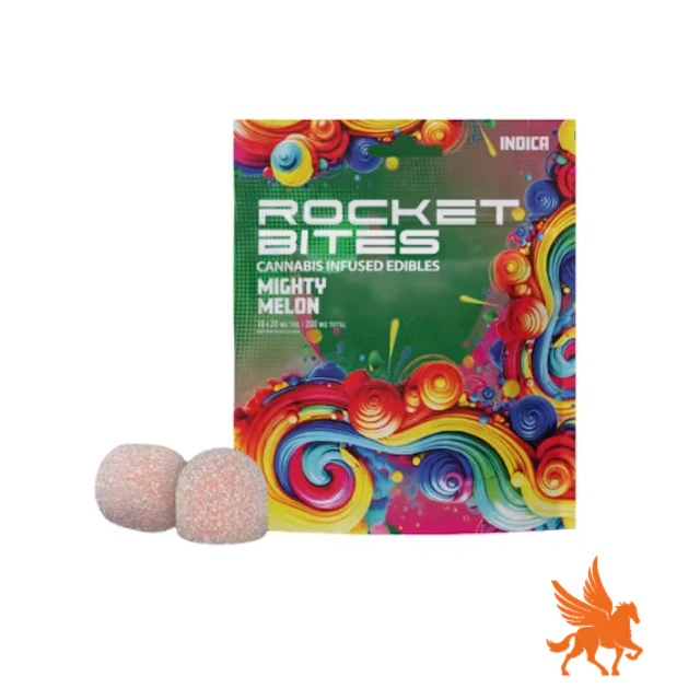 Rocket - ROCKET BITES | MIGHTY MELON | 200MG Main Image
