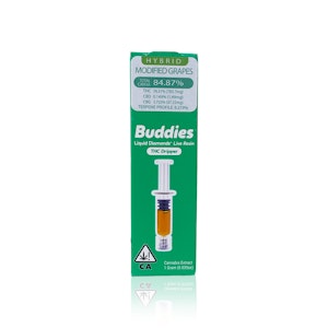 BUDDIES - BUDDIES - Concentrate - Modified Grapes - Live Resin - Dripper - 1G