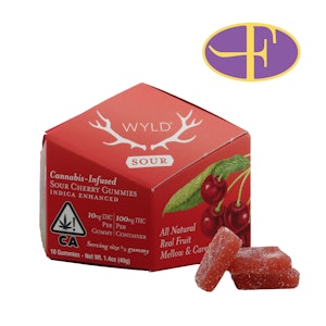 WYLD - Sour Cherry Gummies