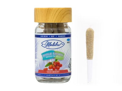 Malibu - Malibu - Goji Berry - 4.2g Boogie Boards Infused Pre-Rolls - 6pk