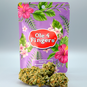 Ole' 4 Fingers - Lemon Mints 3.5g Bag - Ole' 4 Fingers
