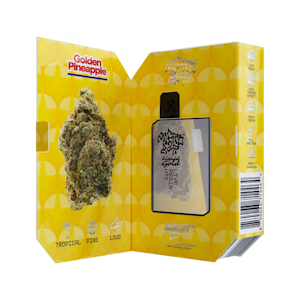 MICRO BAR - Micro Bar | Golden Pineapple 1g (Sativa) - Liquid Gold Live Resin HTE AIO Vape Pen