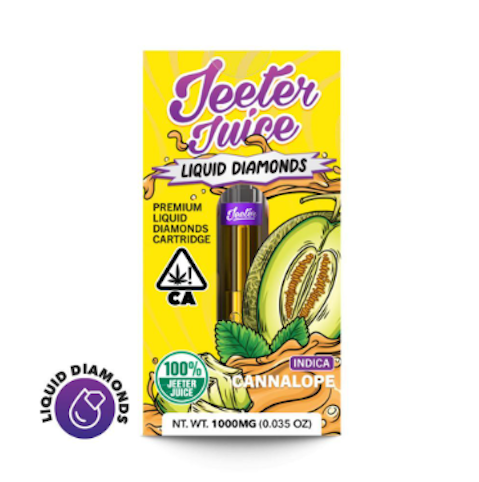 Jeeter - Jeeter Juice Liquid Diamonds 1G Vape Cartridge Cannalope