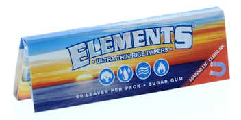 Elements | Ultra Rice 1 1/4" Rolling Papers 