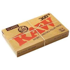 RAW Rolling Papers - Classic Hemp 300s | RAW Rolling Papers