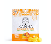 Kanha Gummies 100mg Mango $18