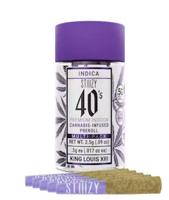 King Louis XIII 40's 5 Pack 2.5G
