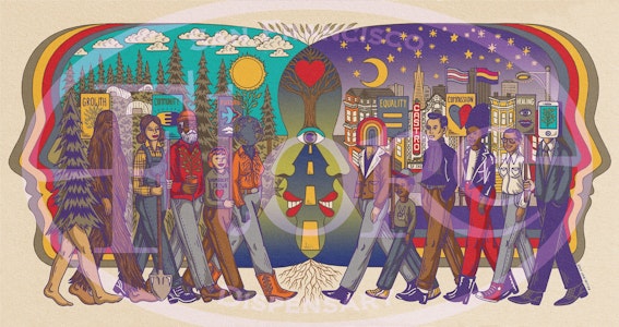 Flore Dispensary - Flore Mural Poster