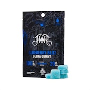 Heavy Hitters - 100mg Gummies - Blueberry Blitz