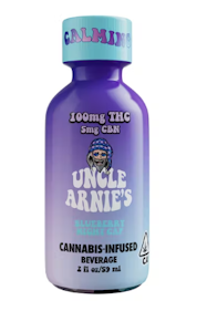 UNCLE ARNIE'S - Uncle Arnie's | Blueberry Night Cap 4:1 | THC:CBN | Shot | 100mg