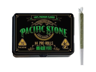 PACIFIC STONE - [Pacific Stone] Preroll 14 Pack - 7g - 805 Glue (H)