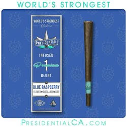 Presidential - Presidential - Blunt - Blue Raspberry - Infused Blunt - 1.5g Main Image