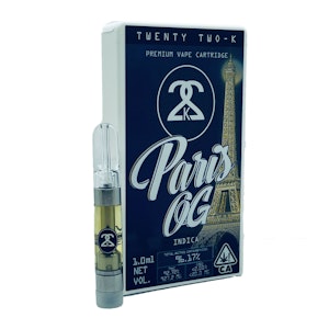 22K - 22K - 1g Cartridge - Topanga Canyon OG