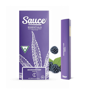 Sauce Grandaddy Purple Live Resin Infused Disposable Vape 1g
