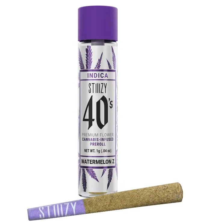 STIIIZY - Stiiizy - Watermelon Z 40's Infused Preroll 1g Main Image