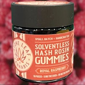 Stone Leaf | Royal Raspberry Hash Rosin Gummies | 10PK