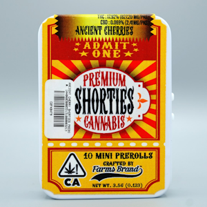 FARMS BRAND - Ancient Cherry 3.5g Shorties Pre-roll 10pk - Farms Brand