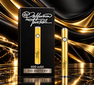 California Turntable 510 Battery - Gold