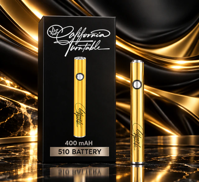 California Turntable - California Turntable 510 Battery - Gold Main Image