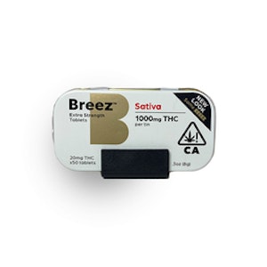 BREEZ - Breez Extra Strength Tablets 1000mg SATIVA