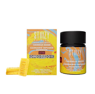 STIIIZY - Stiiizy - Edibles - Nano Enhanced - Sativa - Caribbean Breeze - 10pk - Gummies - (100mg)