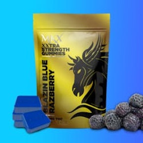 MKX - Blazin Blue Razberry Xxtra Gummies 200MG (10x20MG)