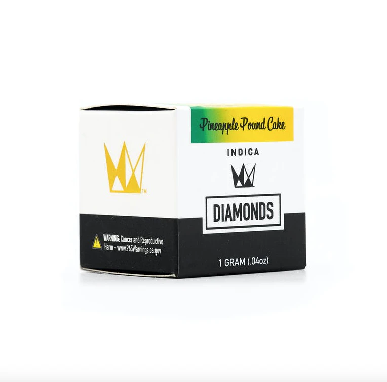 West Coast Cure - West Coast Cure - Pineapple Pound Cake - 1g Live Resin Diamonds Main Image