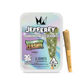 West Coast Cure | Watermelon Zlushie 3.25g (Hybrid) - Jefferey Infused Joints 5pk