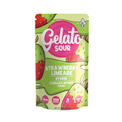 Gelato - Sour Strawberry Limeade - Gummies - 10pk - 100mg