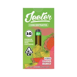 JEETER - Jeeter Guava Burst (H) Diamond Cart 1g