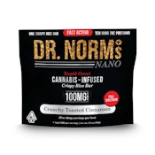 Dr. Norm's - Crunchy Toasted Cinnamon Nano Crispy Treat 100mg
