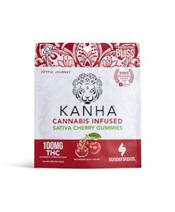 Kanha - Sativa Cherry | 100mg THC Edible | Kanha