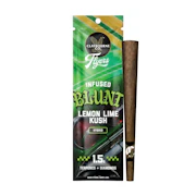 Claybourne Co | Flyers Infused Blunt | Lemon Lime Kush | Hybrid | 1.5g