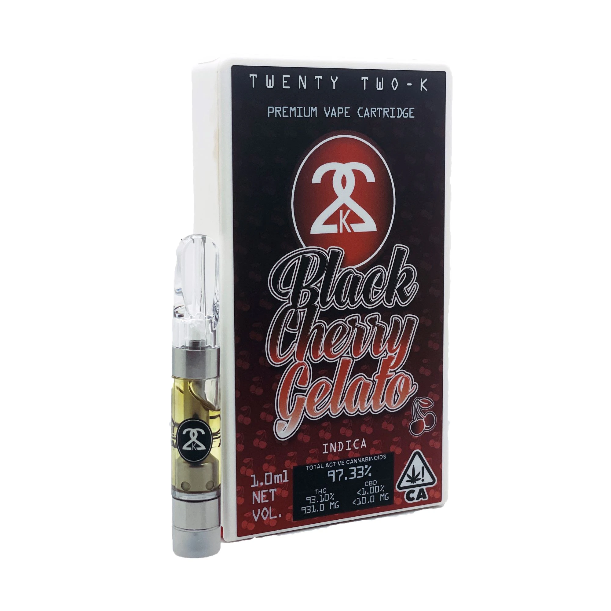 22K - 22K - 1g Cartridge - Black Cherry Gelato Main Image