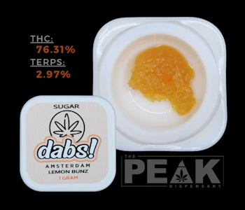 Amsterdam Extracts - AMSTERDAM EXTRACTS | 1G LEMON BUNZ SUGAR
