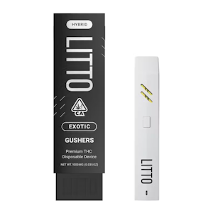 LITTO - GUSHERS PREMIUM DISPOSABLE 1G - LITTO