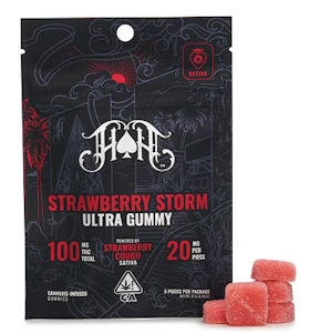 Heavy Hitters - Heavy Hitters Gummy Pack Strawberry Storm $22