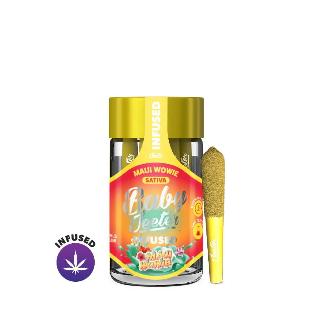 Jeeter - Jeeter Baby Jeeter Infused Pre-Rolls Maui Wowie 2.5g Main Image