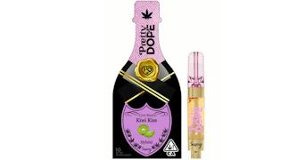 Pretty Dope - Kiwi Kiss Live Resin Cartridge - 1g