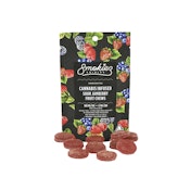 Sour Jamberry 100 mg Fruit Chews 10 pcs. VEGAN 🍃