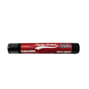 FARMS BRAND - Sour Diesel Triple Threat 1g Infused Pre-roll - Farms Brand 