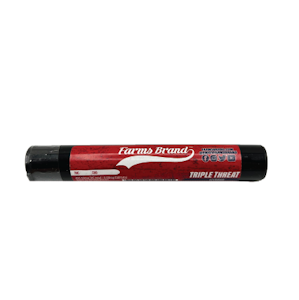 Farms Brand - Sour Diesel Triple Threat 1g Infused Pre-roll - Farms Brand 