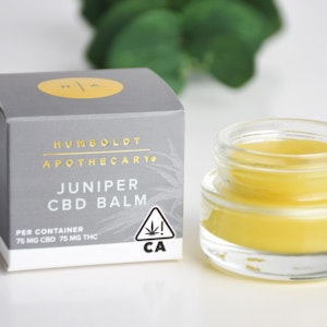 Humboldt Apothecary - Juniper 1:1 Balm -  CBD:THC - Humboldt Apothecary