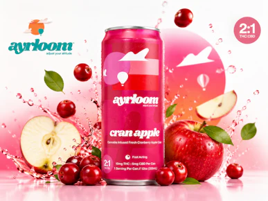 Ayrloom | 12oz Can 10mg | Cran Apple | 2:1 