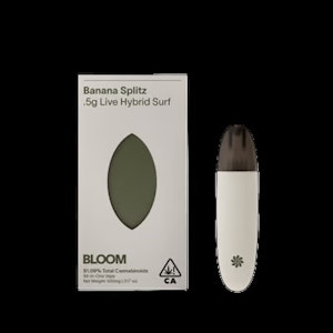 BLOOM - AIO - Banana Splitz - Live Surf - .5g (H) - Bloom