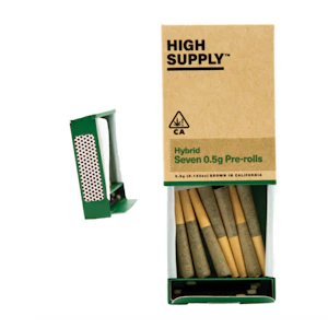 High Supply - 3.5g GMO Pre-Roll Shorties (.5g - 7 Pack) - High Supply